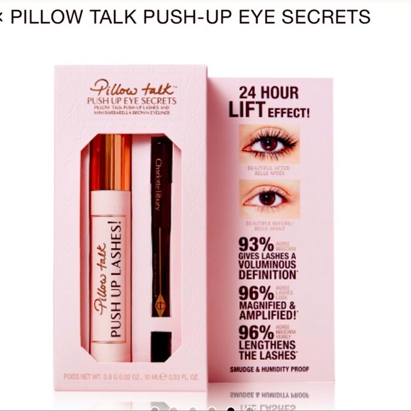 Charlotte Tilbury Other - NEW! Charlotte Tilbury Push up Pillow Talk Eye Secrets Mascara & Eyeliner Set
